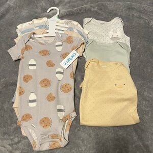 18 M Carters baby boy onesie bundle